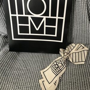Toteme Monogram Silk Scarf